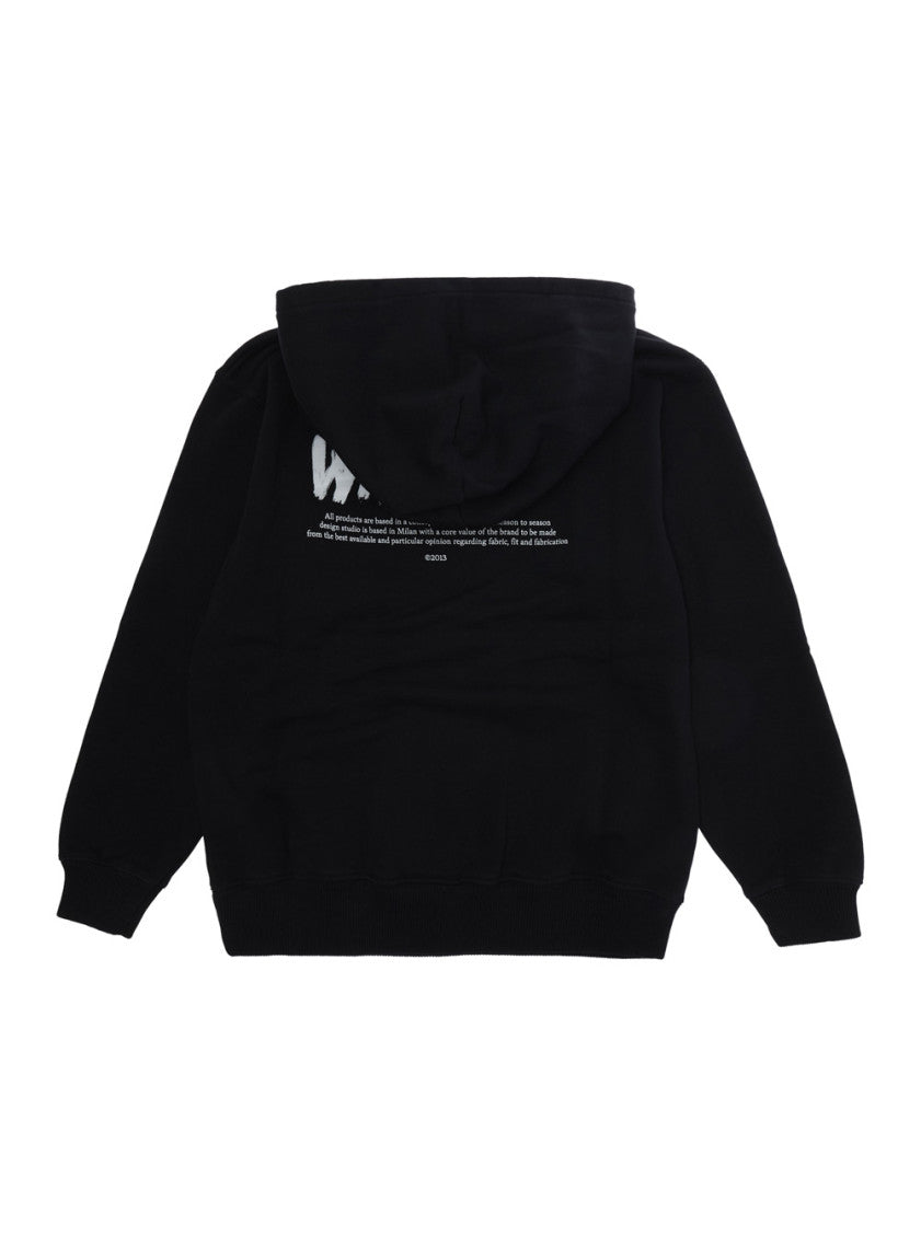 Kids Black Logo Hoodie 2