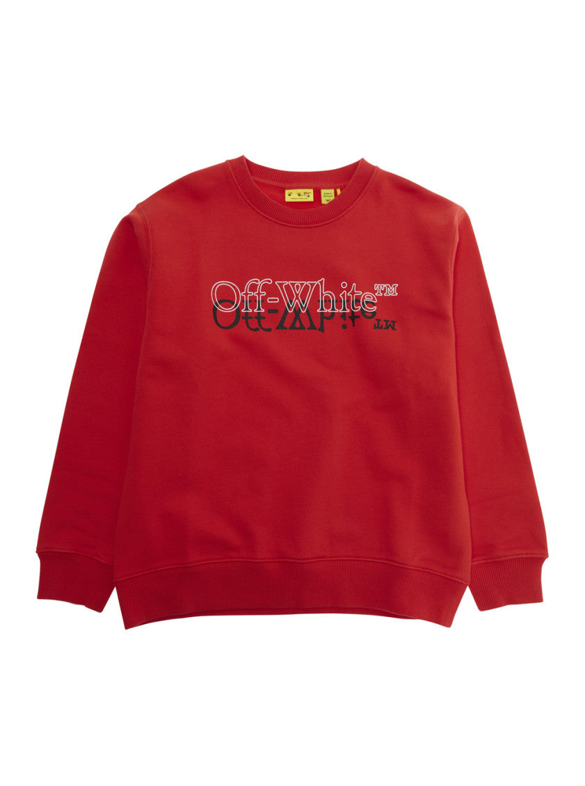 Boys Red Logo Sweatshirt 1