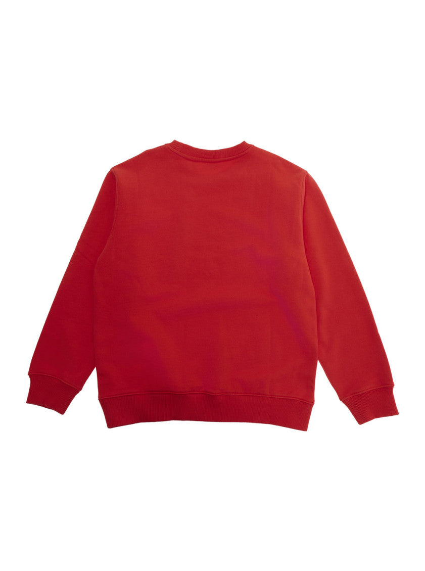 Boys Red Logo Sweatshirt 2