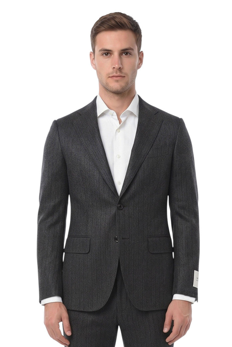 Dark Grey Tailored Blazer 1