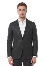 Dark Grey Tailored Blazer 1