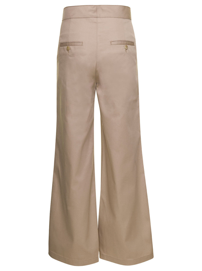 Beige Wide Pants 2