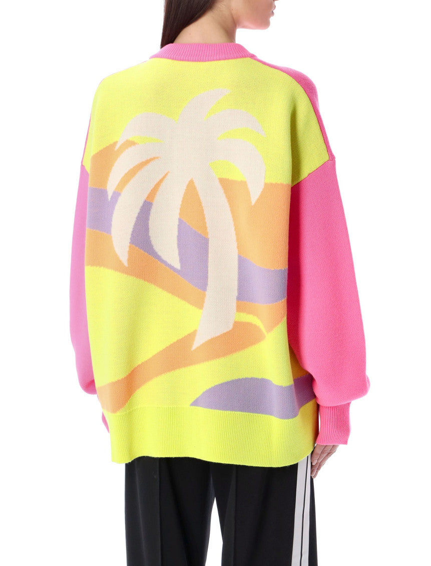 Light Pink Crewneck Oversize Sweatshirt 3