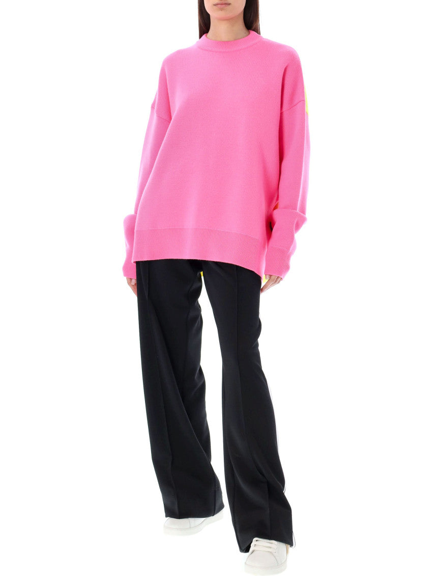 Light Pink Crewneck Oversize Sweatshirt 4