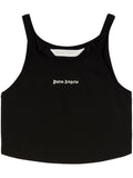 Black Classic logo tank top 1