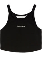 Black Classic logo tank top 1