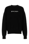 Black Crewneck Logo Sweater 1