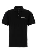 Black Piquet Polo Shirt 1