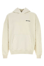 Ivory cotton oversize sweatshirt 1