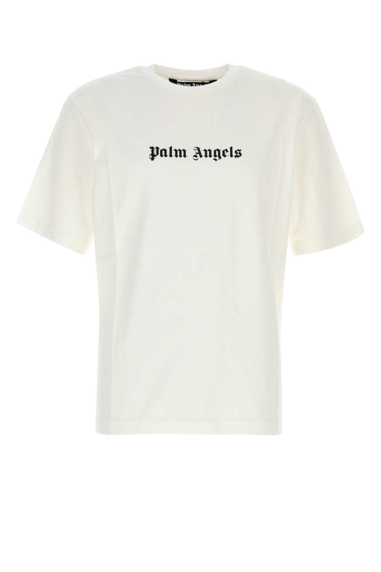 White Logo Slim Fit T-Shirt 1