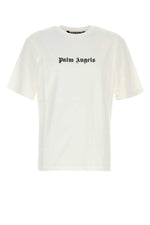 White Logo Slim Fit T-Shirt 1