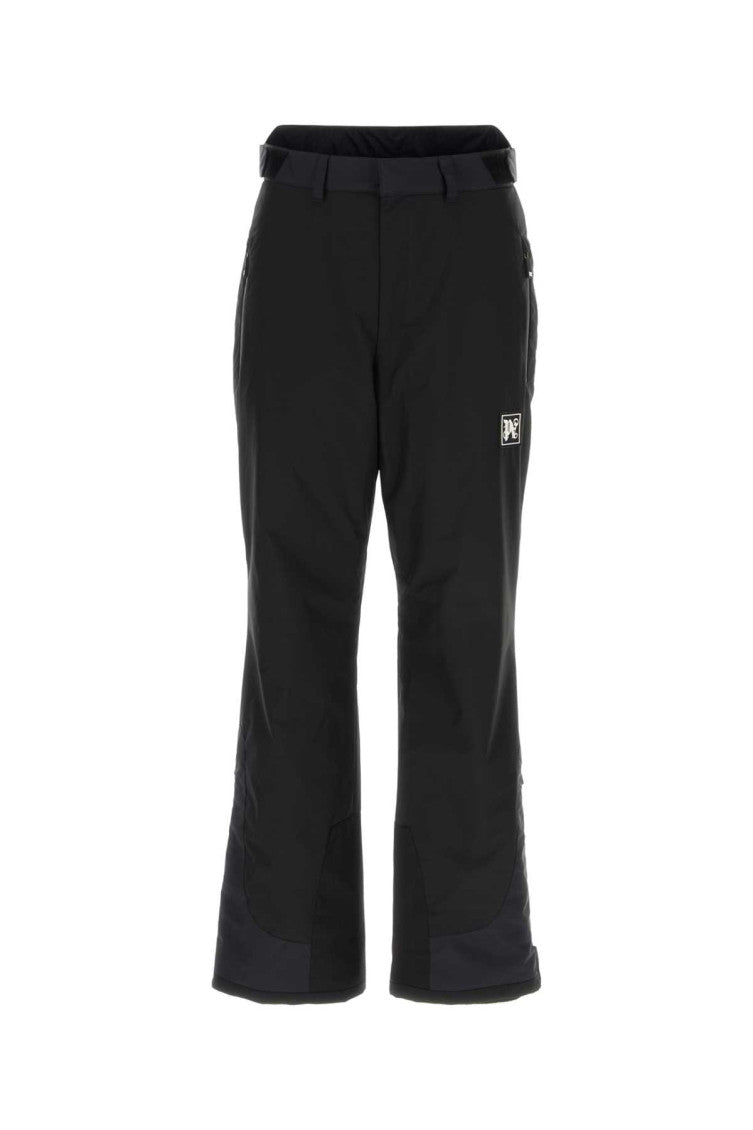 Black polyester ski pant 1
