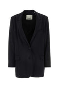 Black Single Breasted Blazer 1