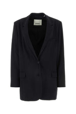 Black Single Breasted Blazer 1