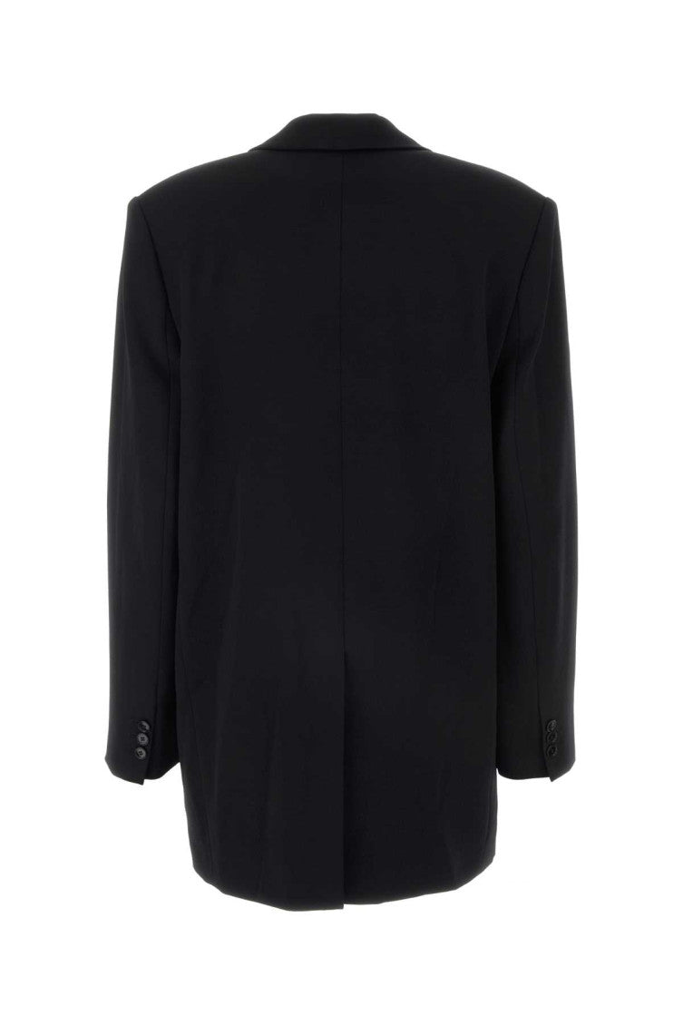 Black Single Breasted Blazer 2