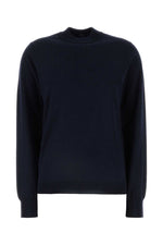 Navy Blue Crewneck Pullover 1