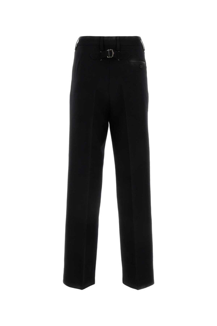 Black Straight Leg Trousers 2