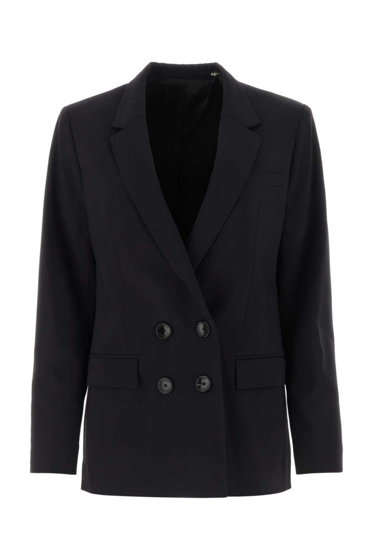 Black Double Breasted Blazer 1