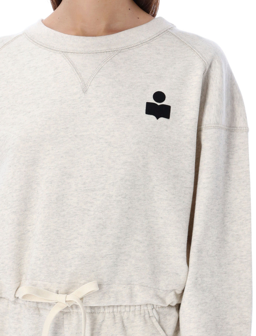 Beige Round Neck Sweatshirt 3