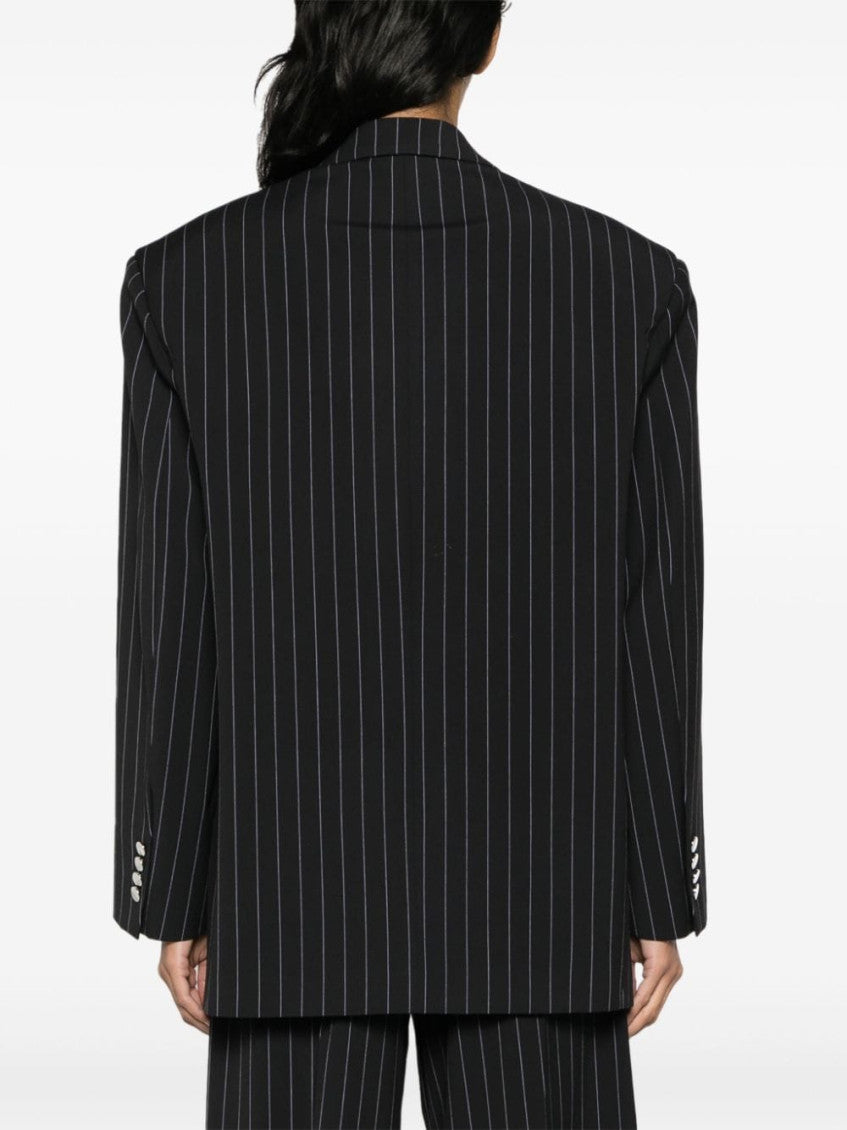 Navy Blue Single Breasted Blazer 5