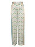 Multi Color Printed Wide Leg Pant 1
