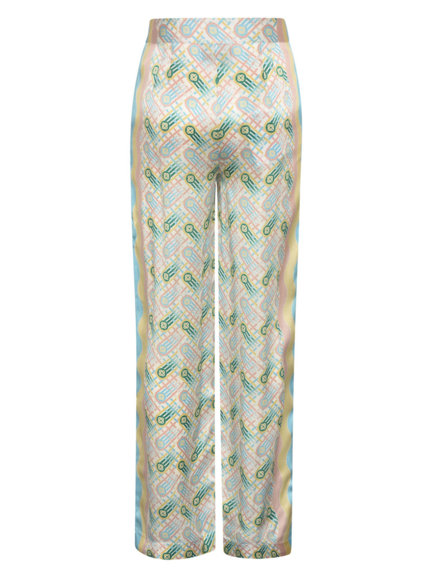 Multi Color Printed Wide Leg Pant 3