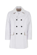 Chalk PVC trench coat 1