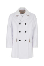 Chalk PVC trench coat 1