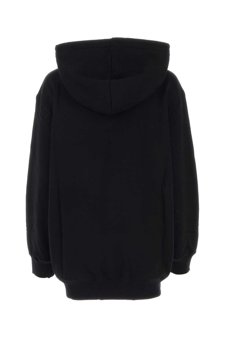 Black cotton sweatshirt 2