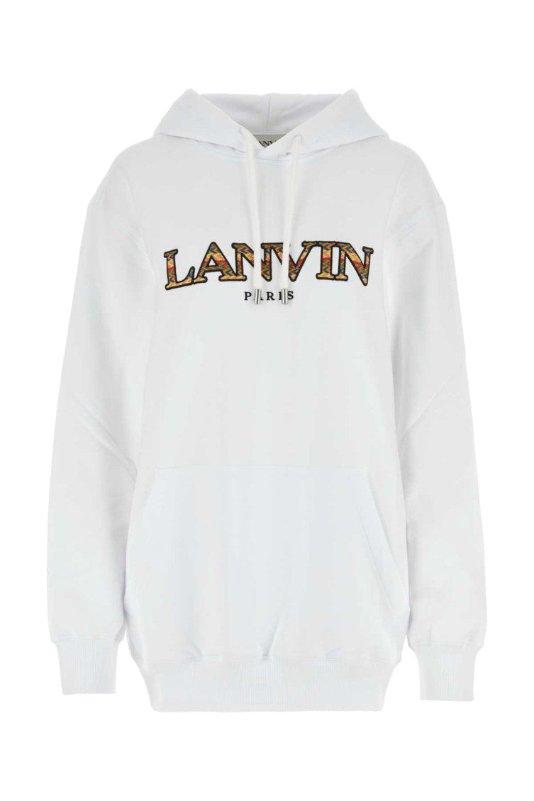 White cotton sweatshirt 1