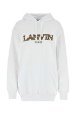 White cotton sweatshirt 1
