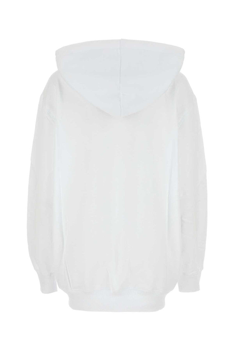 White cotton sweatshirt 2