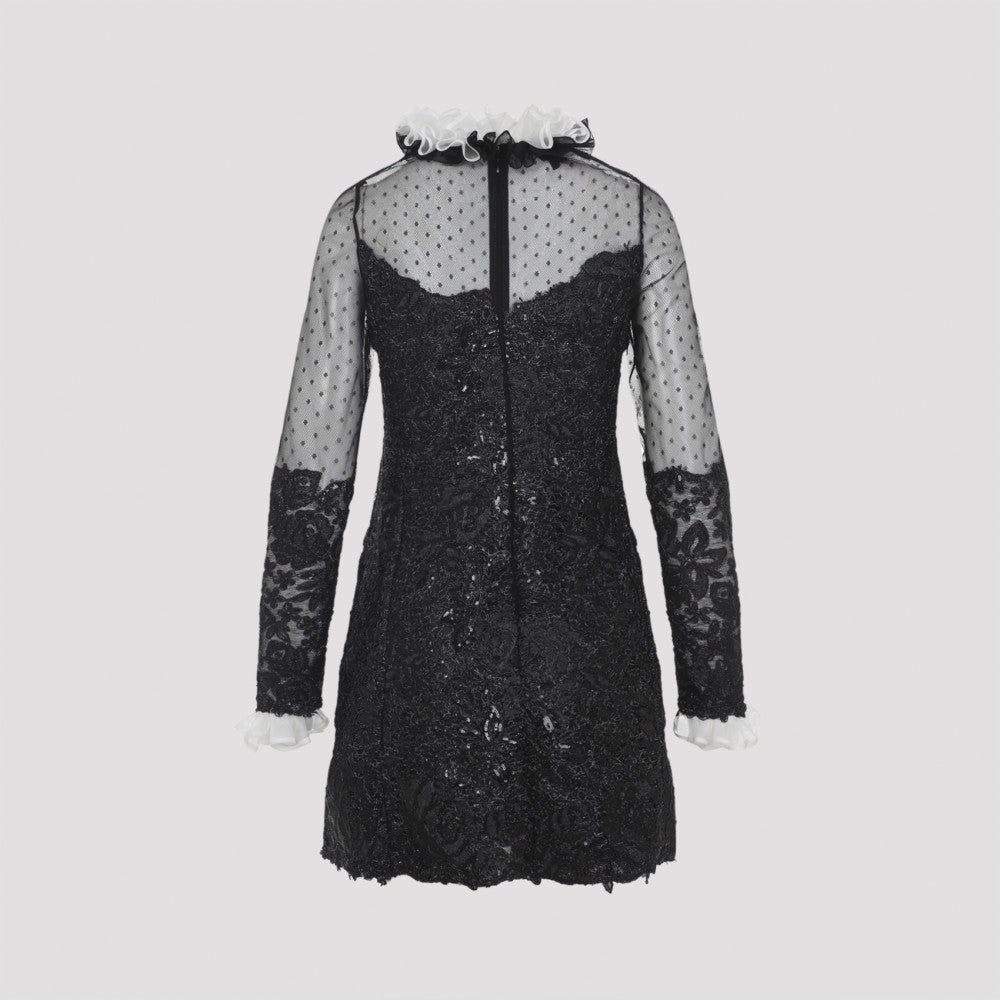 Black Polka-dot Dress 4