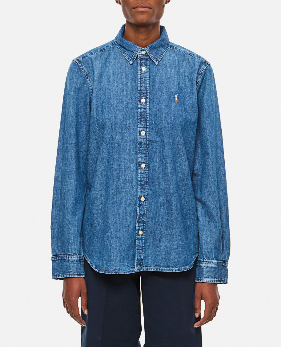 Blue Cotton Shirt 1