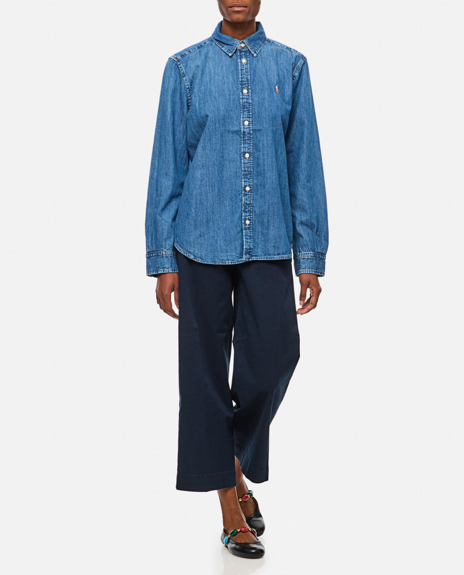 Blue Cotton Shirt 2