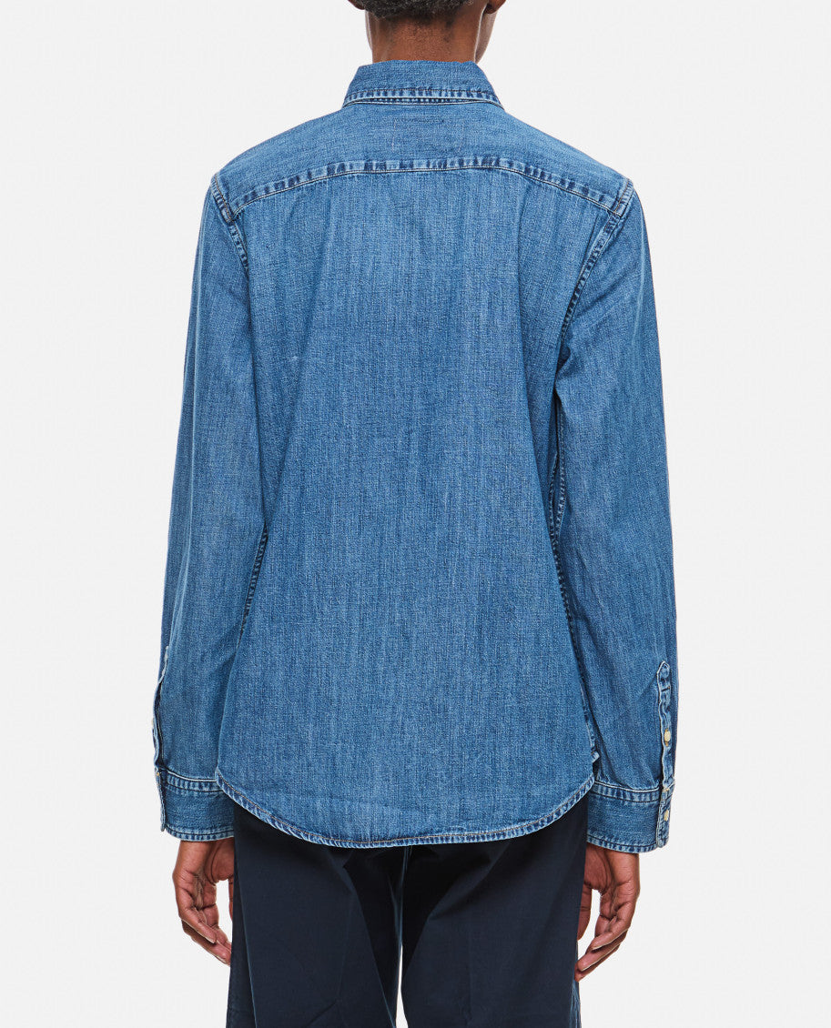 Blue Cotton Shirt 3