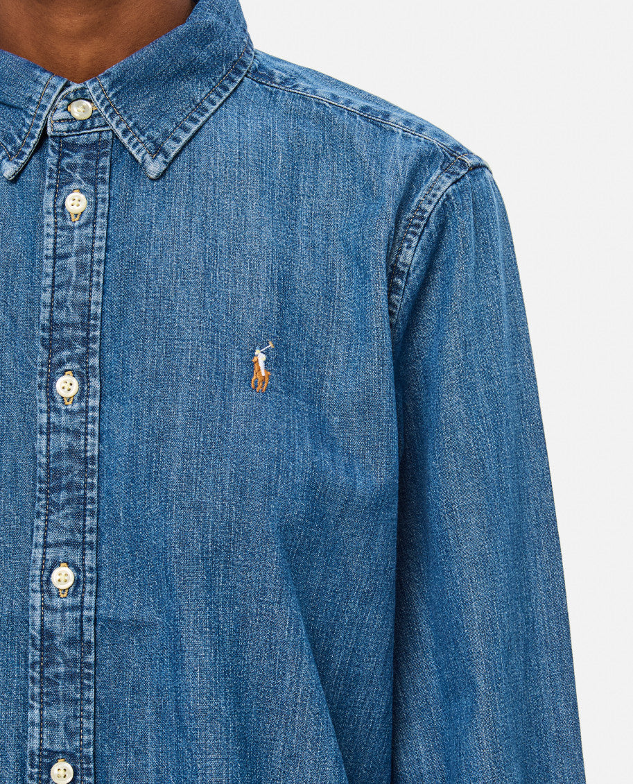 Blue Cotton Shirt 4