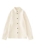 Chalk Wool Overshirt 1