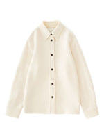 Chalk Wool Overshirt 1