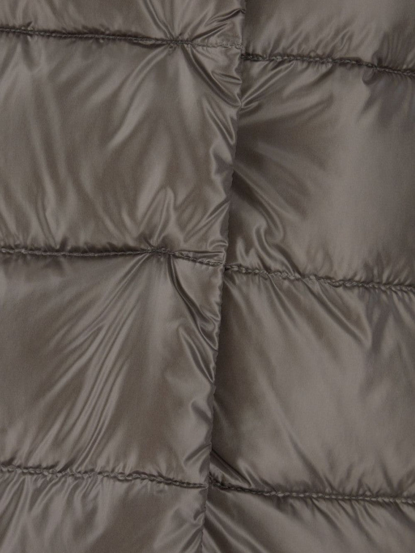 Grey Quilted- Long Jacket 4