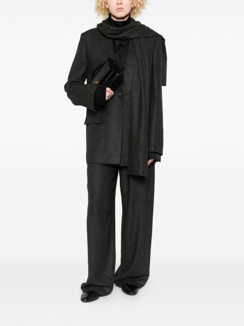 Grey Cape Blazer 4