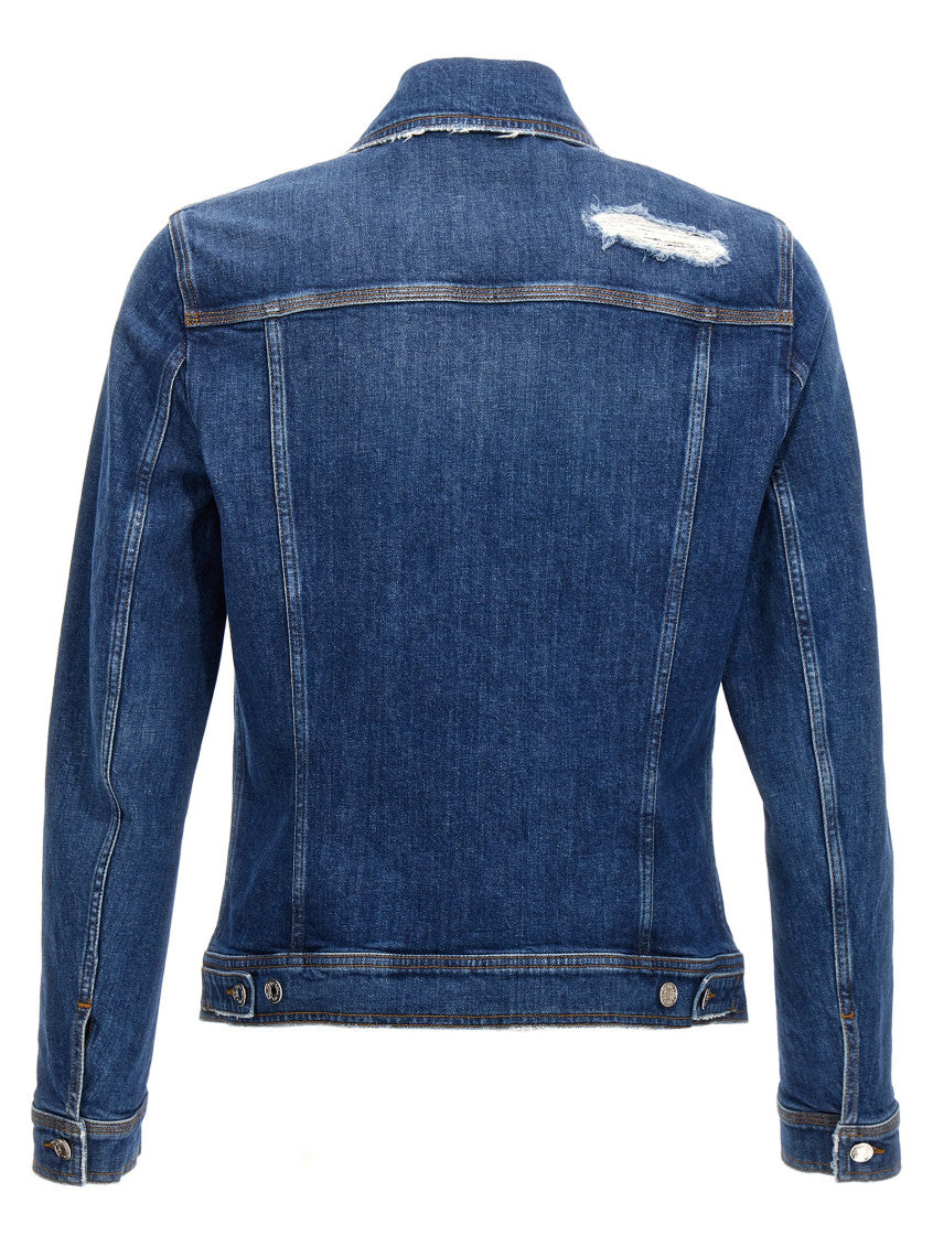 Blue Regular Fit Jacket 2