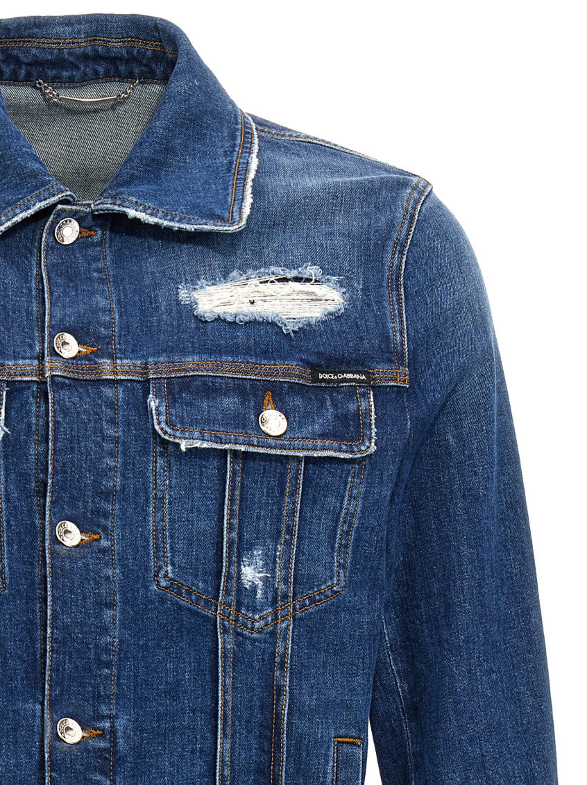 Blue Regular Fit Jacket 3