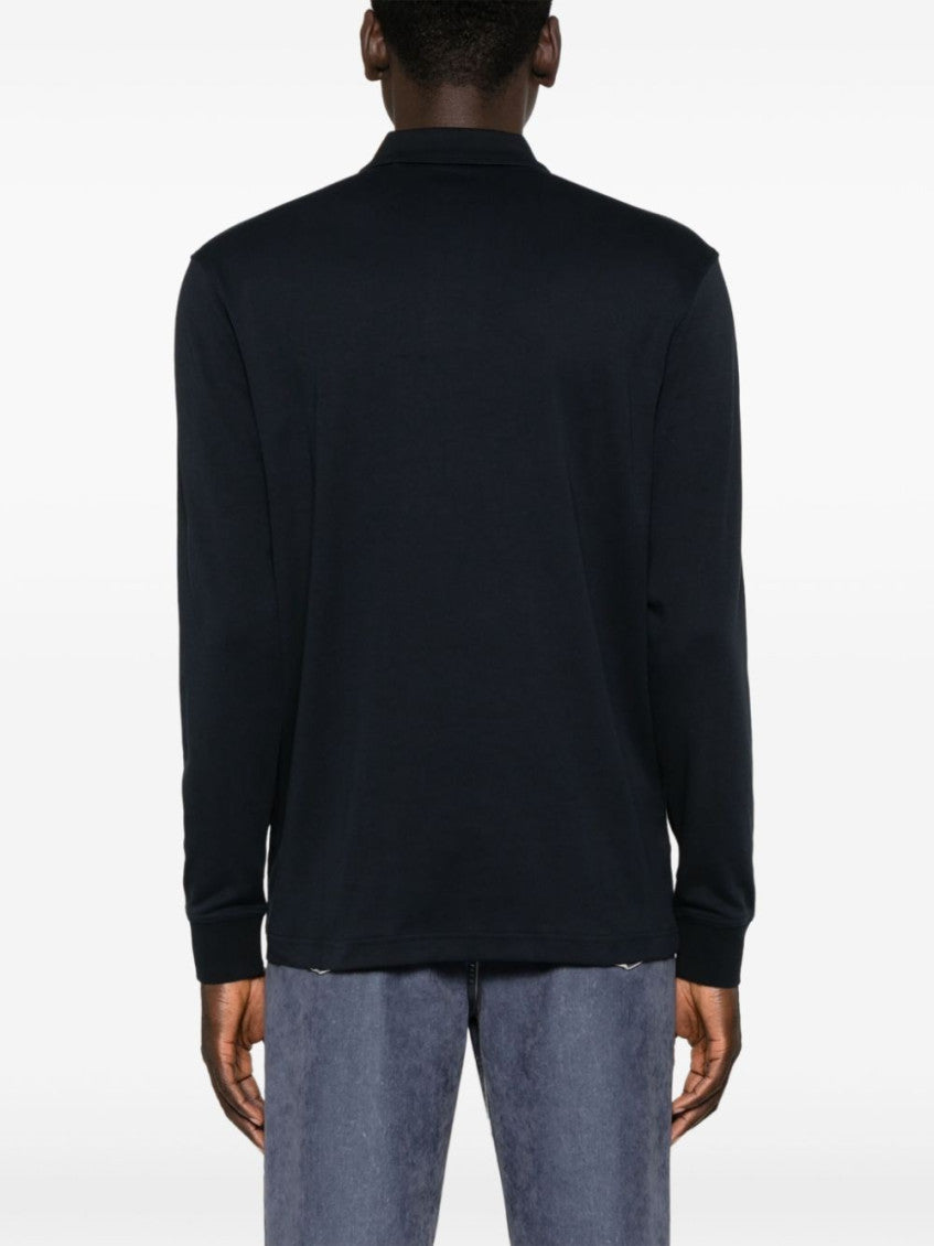 Dark Blue Logo Polo 3