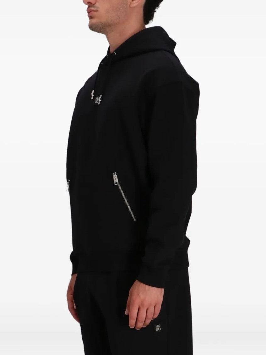 Black Logo Hoodie 5