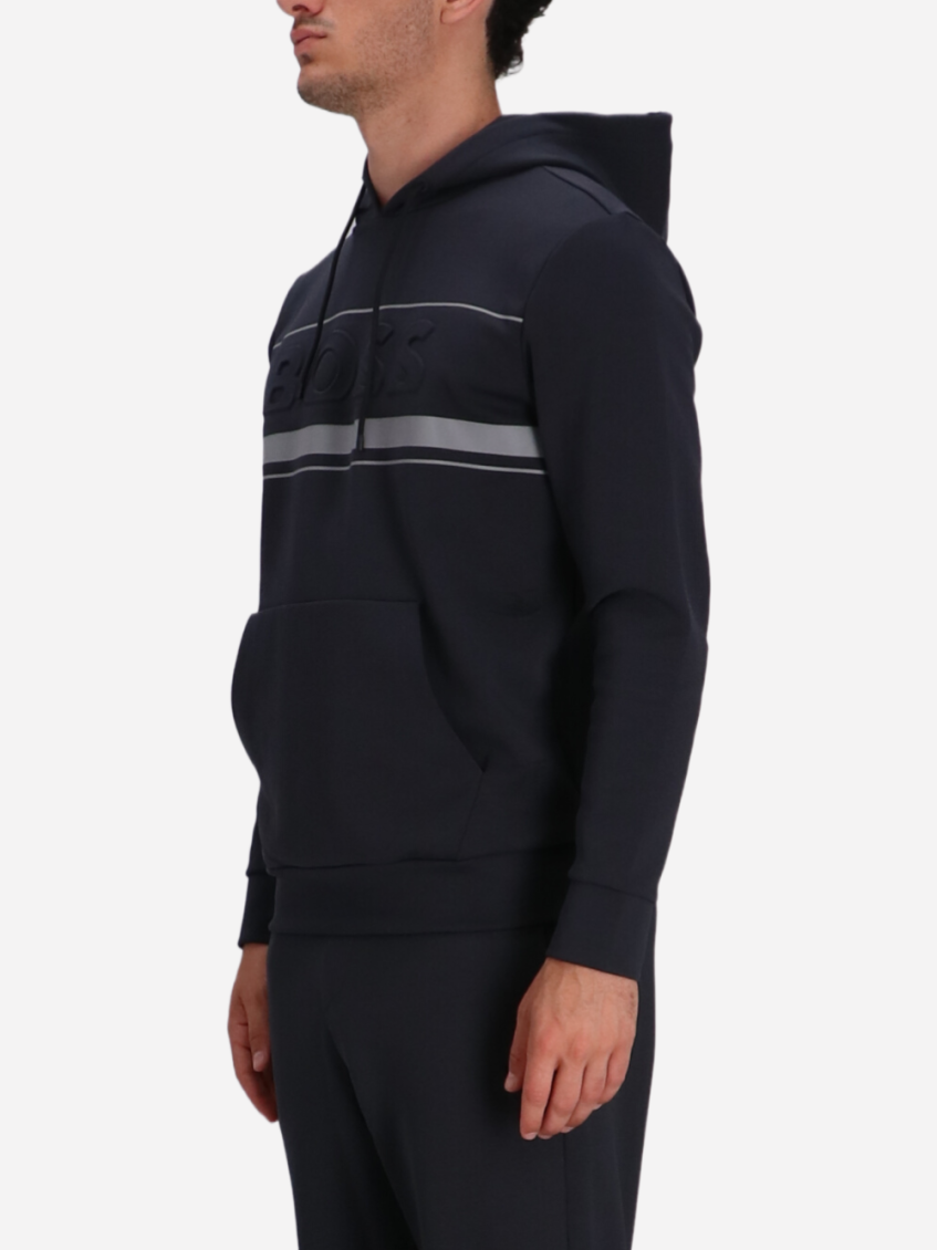Blue Logo Hoodie 4