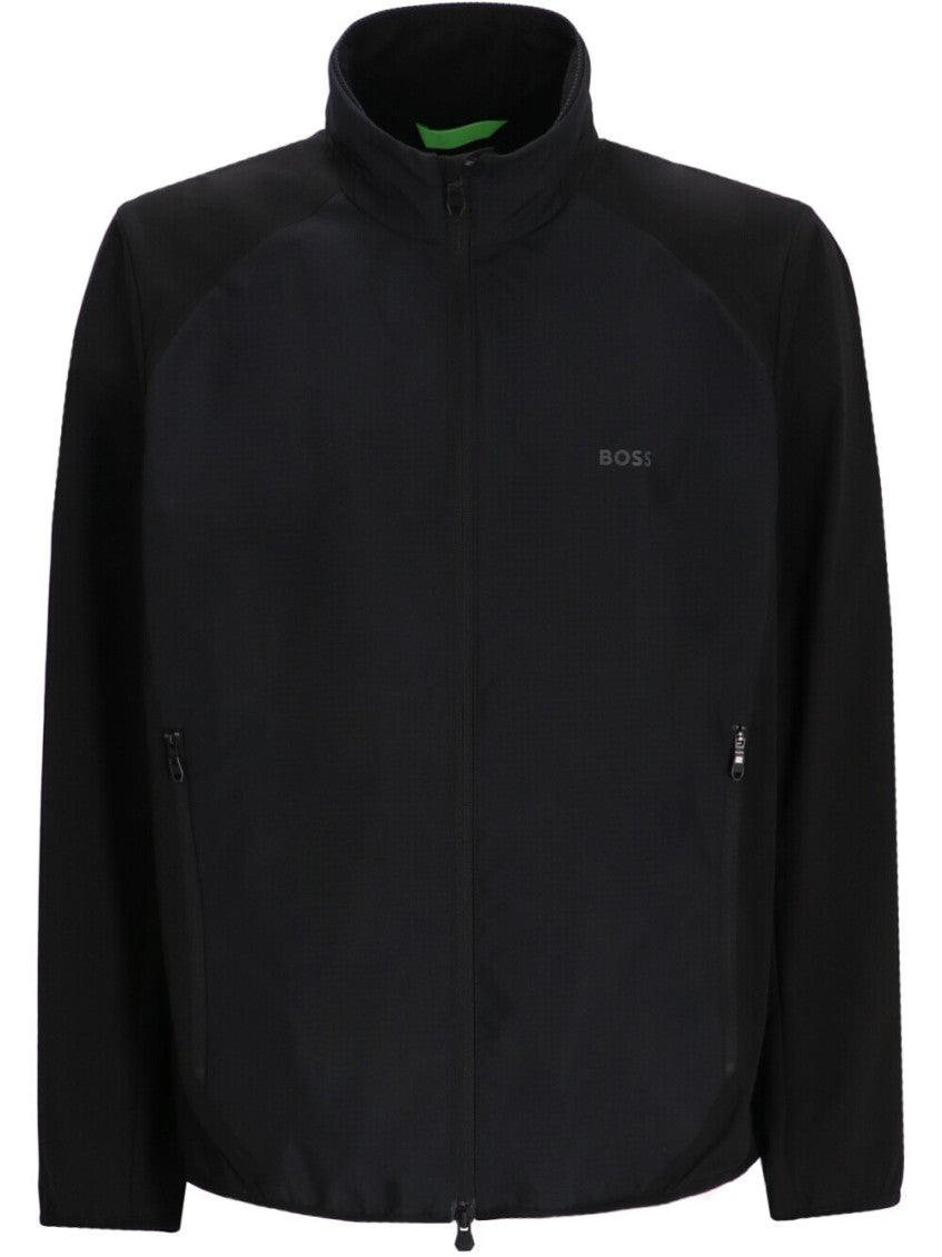 Black High-neck Jacket 1