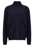 Blue Logo Cardigan 1