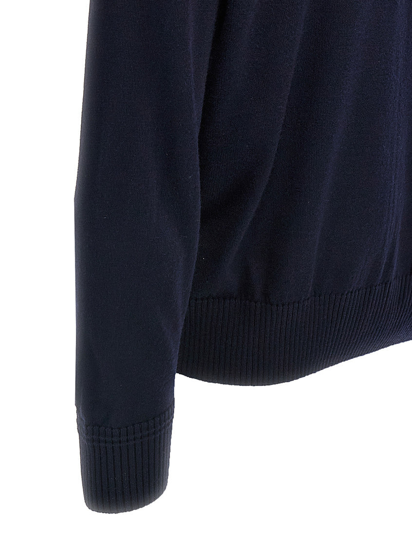 Blue Logo Cardigan 4