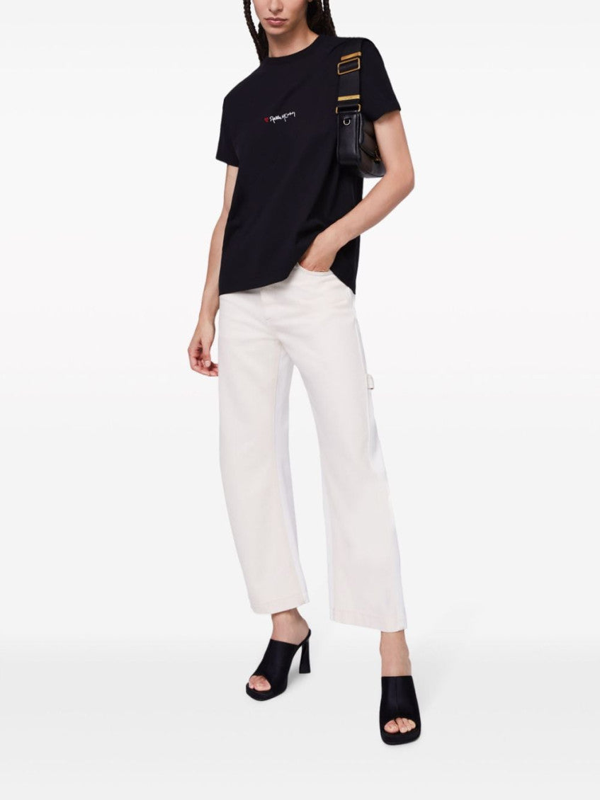 Black Embroidery T-shirt 2